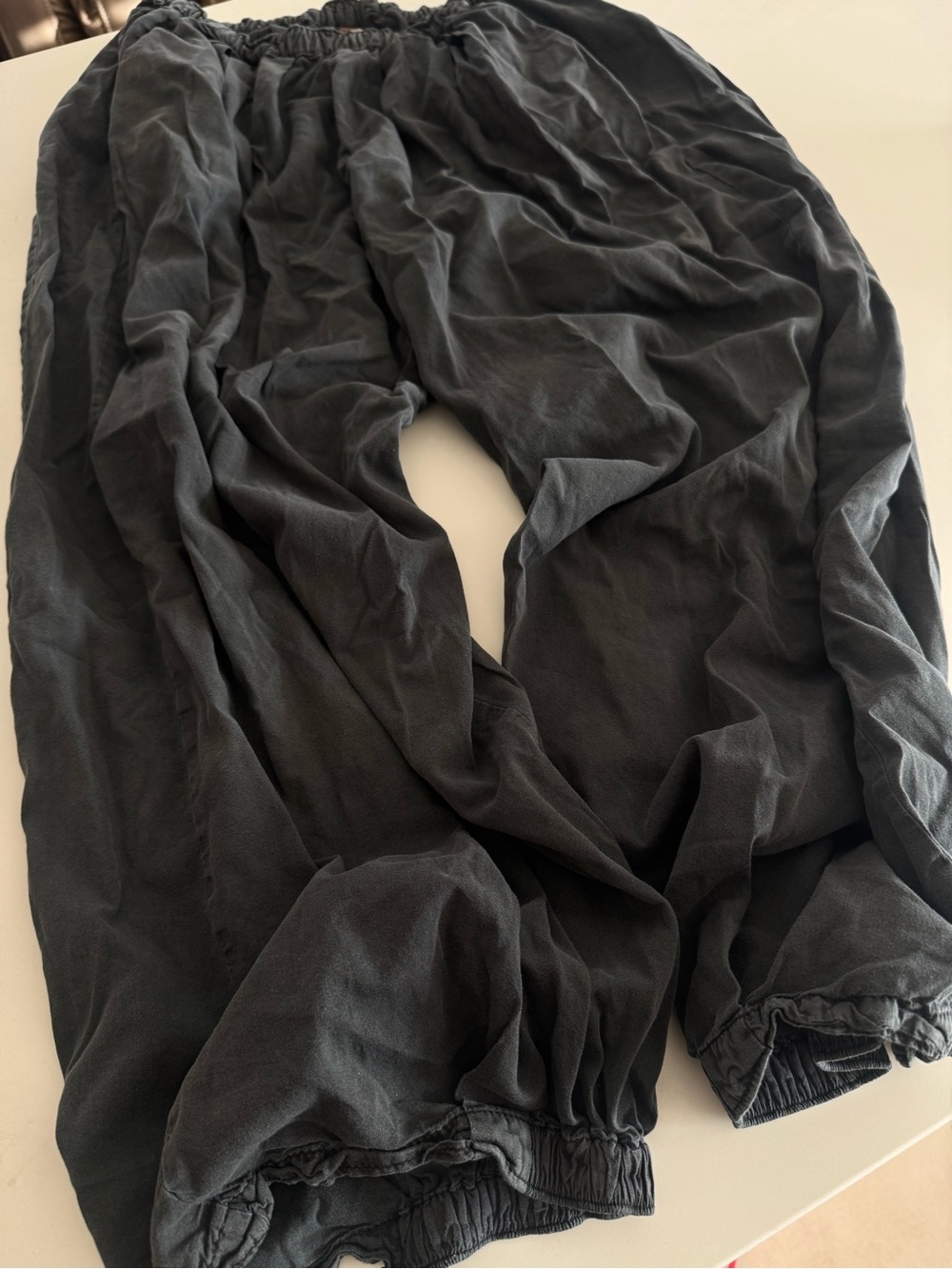 Free people charcoal balloon pants sz S